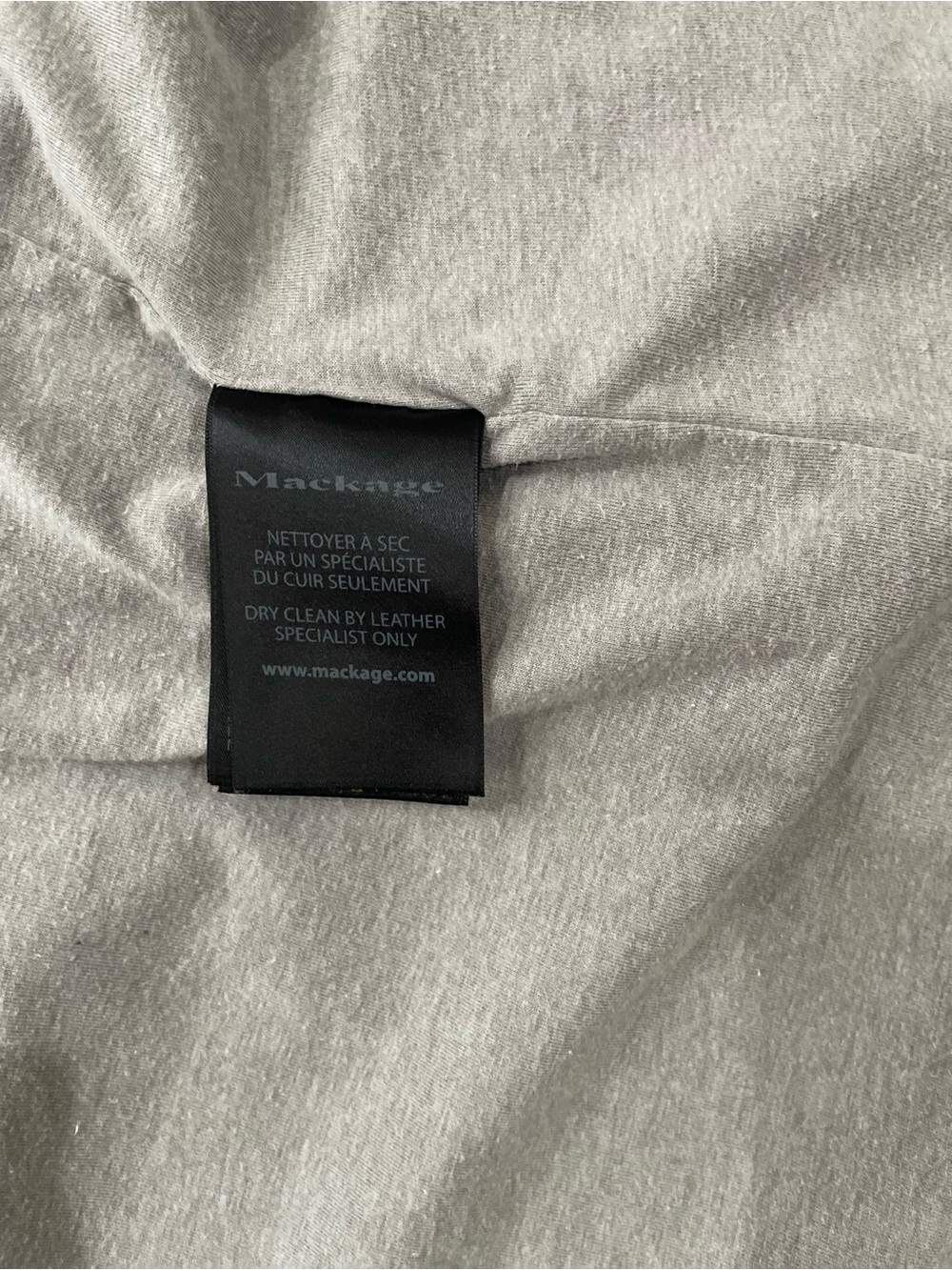 Mackage Black Hooded Trench Coat with Cinched Waist - Picture 6 of 10
